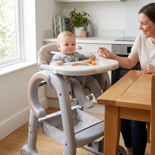High Chair S08 Grey