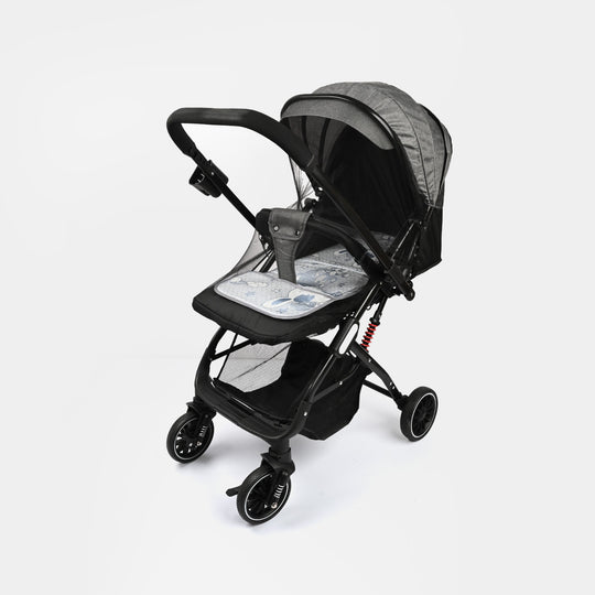 Lightweight Kids Foldable Stroller Z11 Grey
