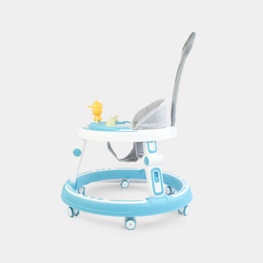 Baby Walker 628 Blue With Multi Function