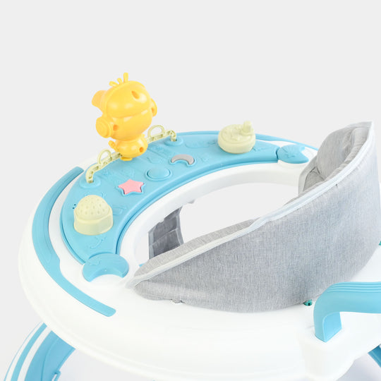 Baby Walker 628 Blue With Multi Function