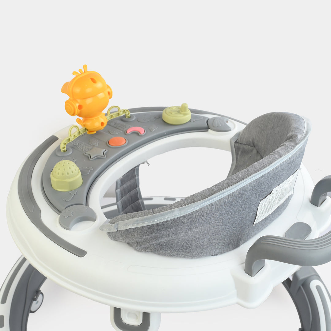 Baby Walker 628 Grey With Multi Function