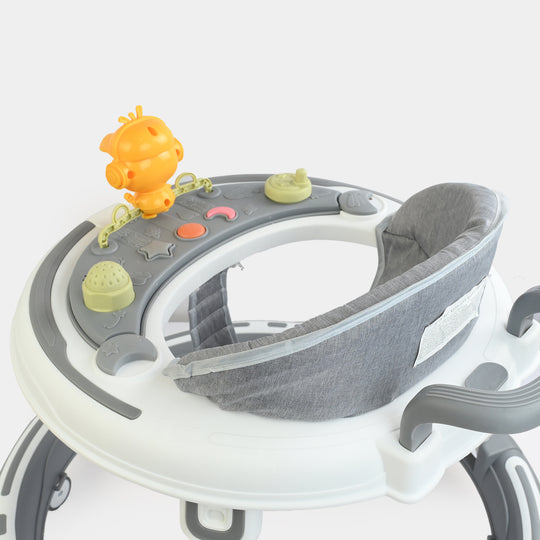 Baby Walker 628 Grey With Multi Function