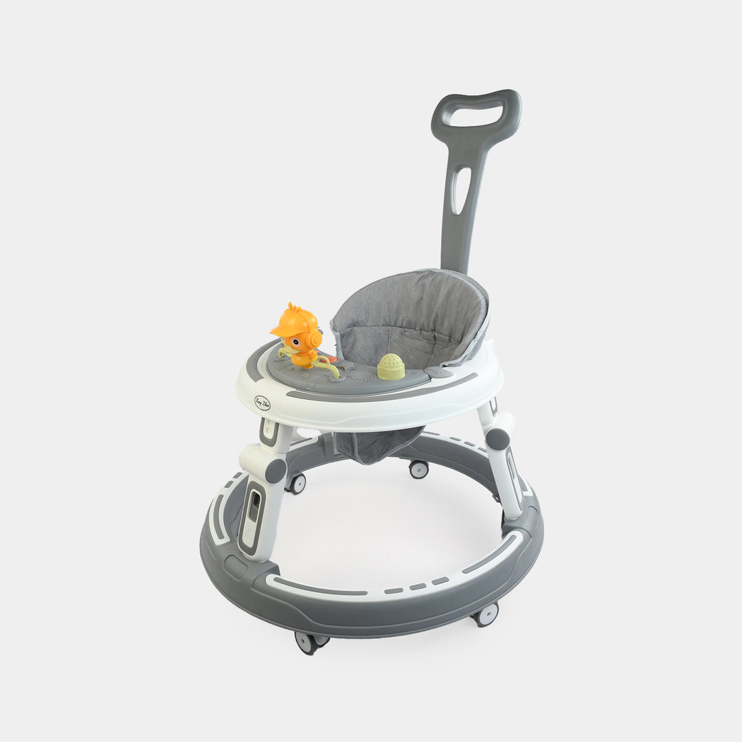 Baby Walker 628 Grey With Multi Function