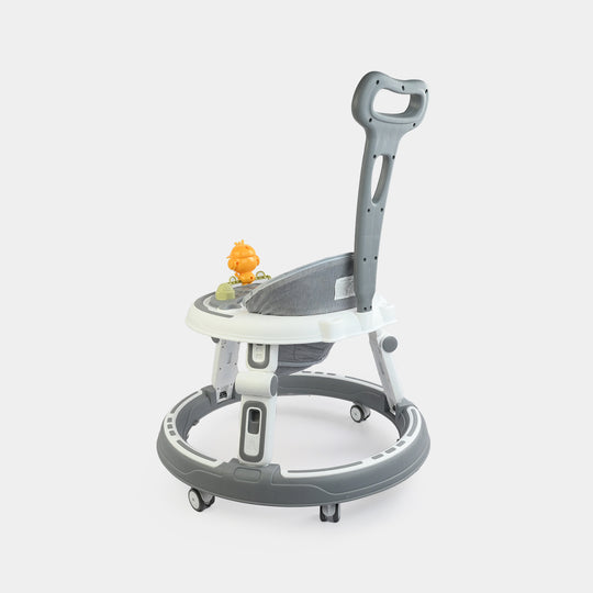 Baby Walker 628 Grey With Multi Function