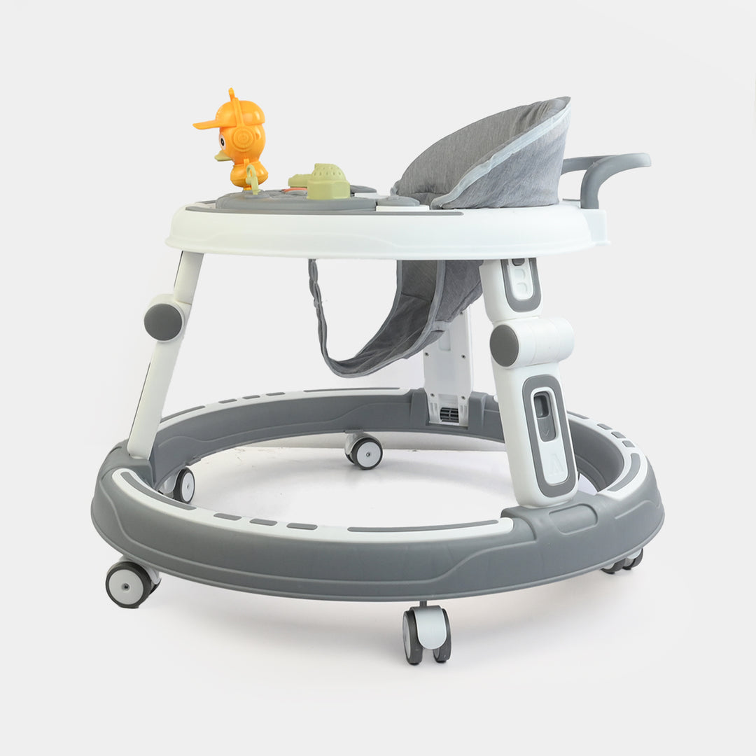 Baby Walker 628 Grey With Multi Function