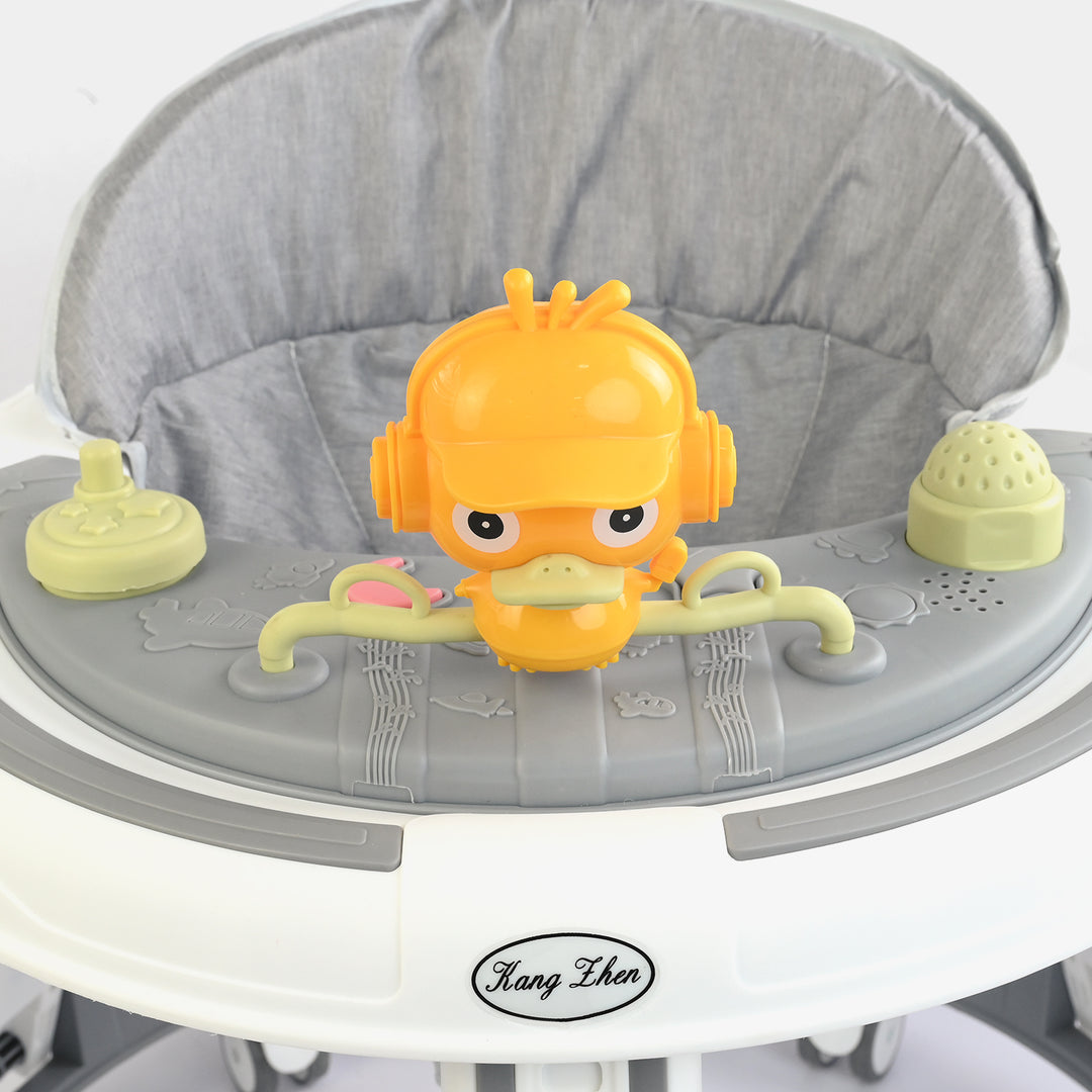 Baby Walker 628 Grey With Multi Function