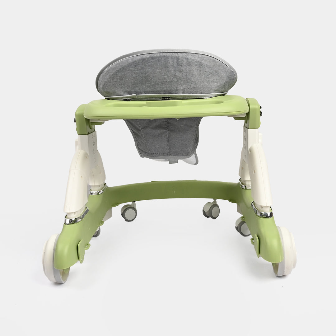 Baby Walker 888 Green With Multi Function