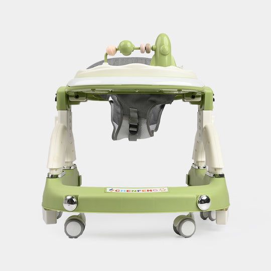 Baby Walker 888 Green With Multi Function