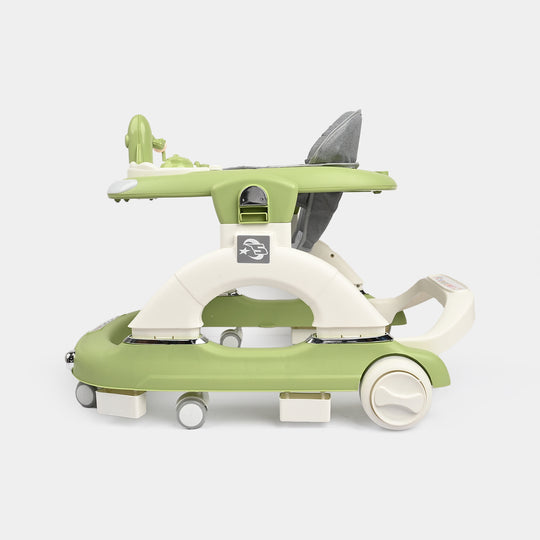 Baby Walker 888 Green With Multi Function