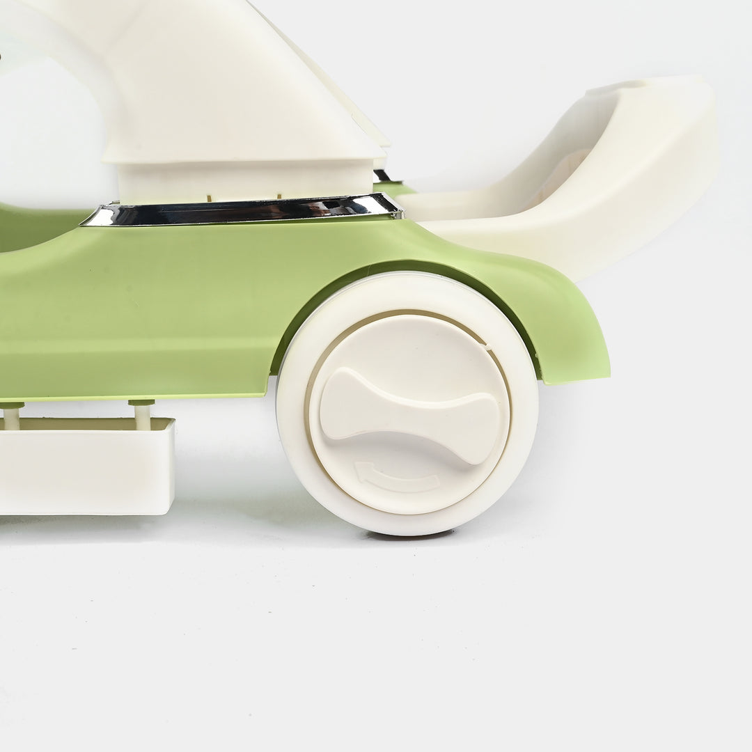 Baby Walker 888 Green With Multi Function
