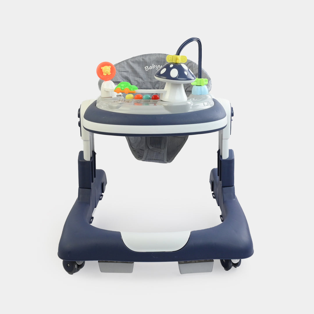 Baby Walker With Multi Function MT-816 Blue