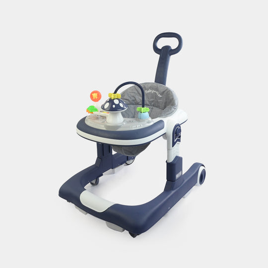 Baby Walker With Multi Function MT-816 Blue