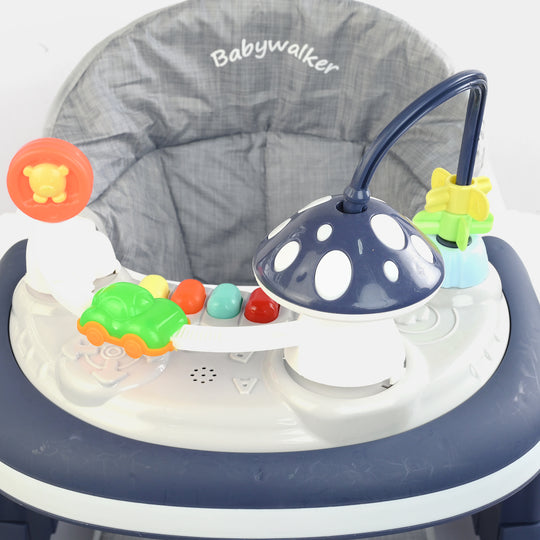 Baby Walker With Multi Function MT-816 Blue