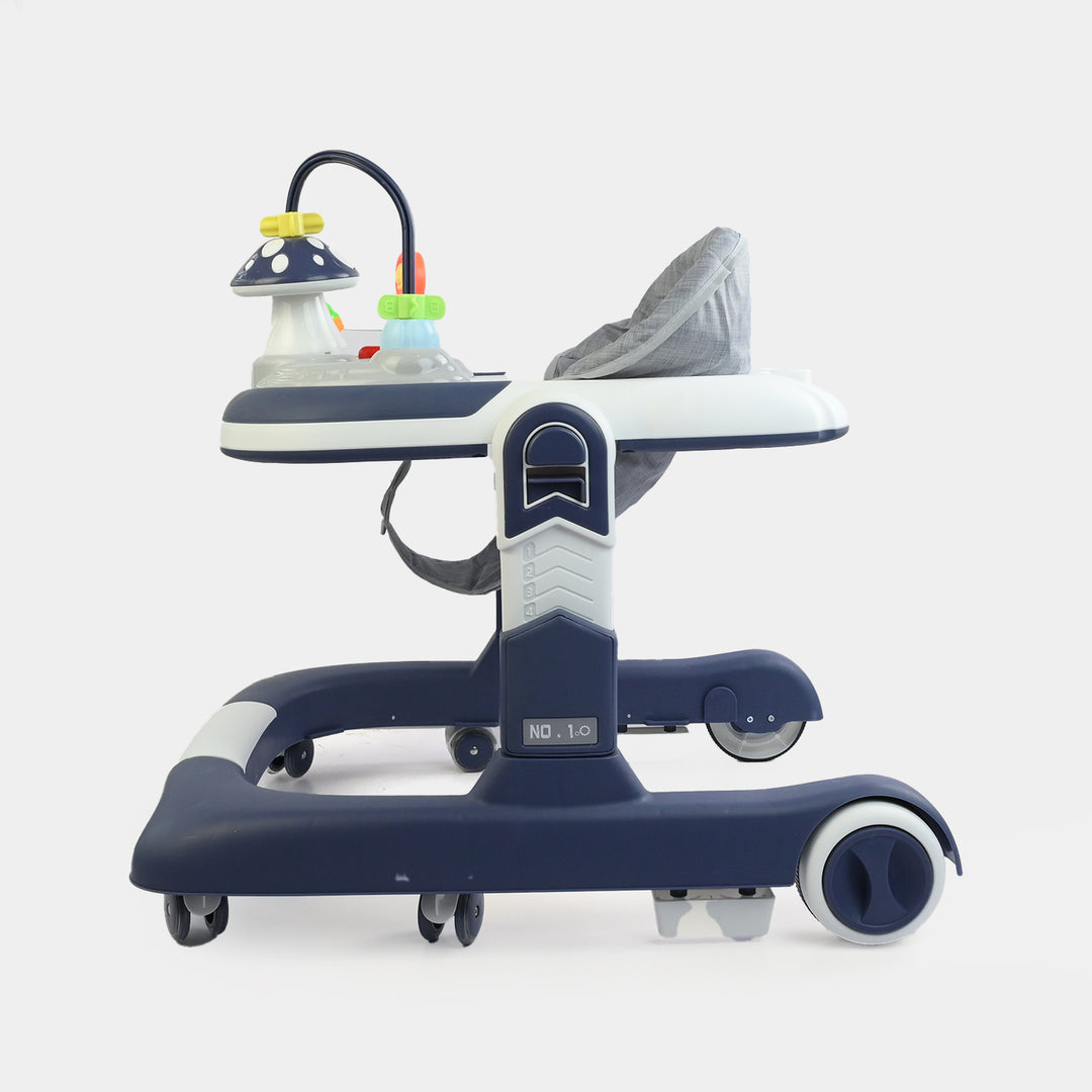 Baby Walker With Multi Function MT-816 Blue