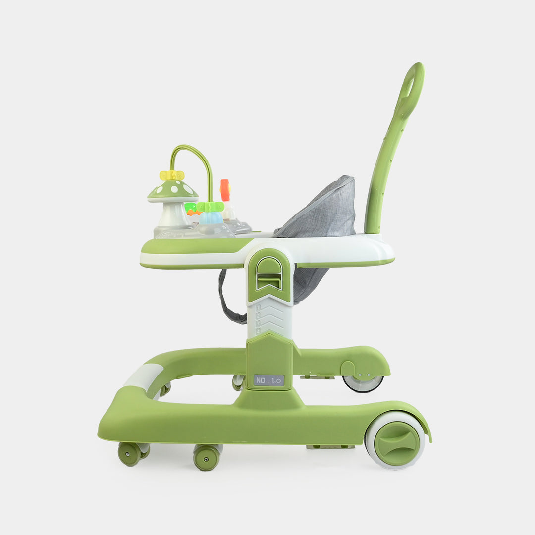 Baby Walker With Multi Function MT-816 Green