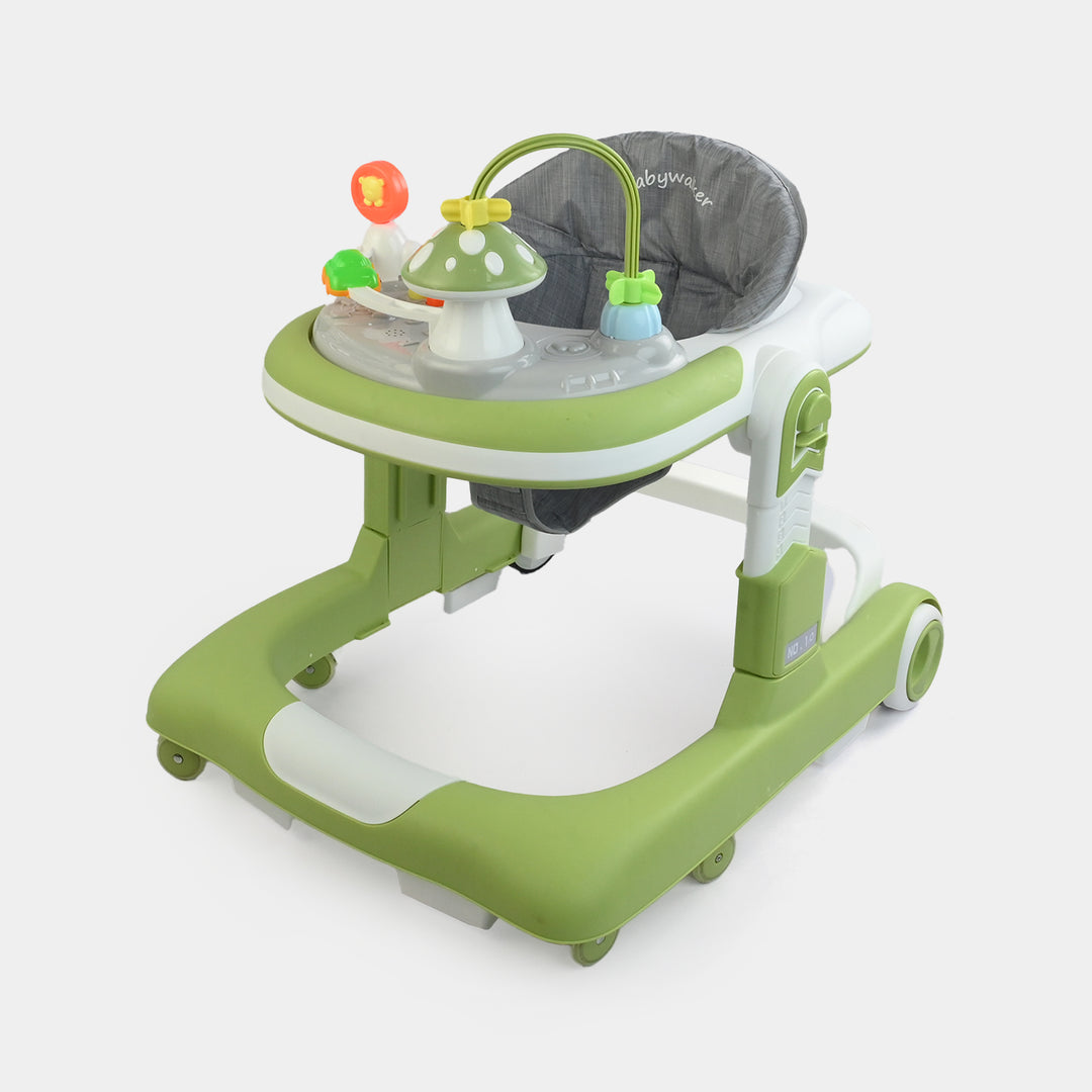 Baby Walker With Multi Function MT-816 Green