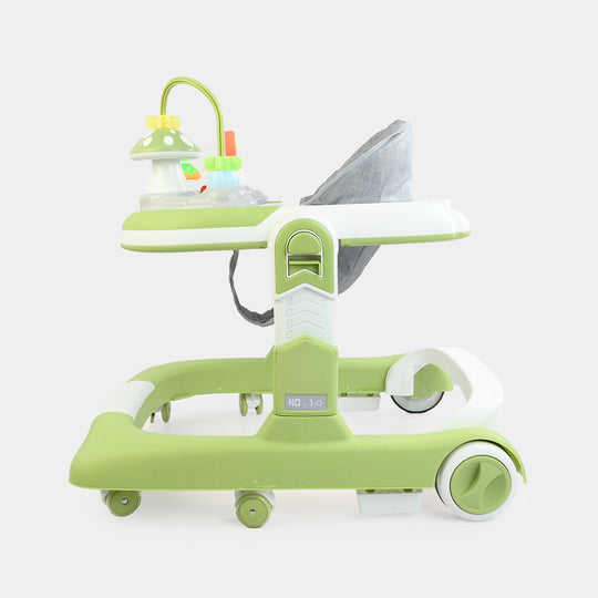 Baby Walker With Multi Function MT-816 Green