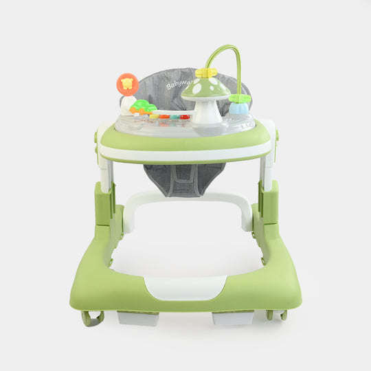 Baby Walker With Multi Function MT-816 Green