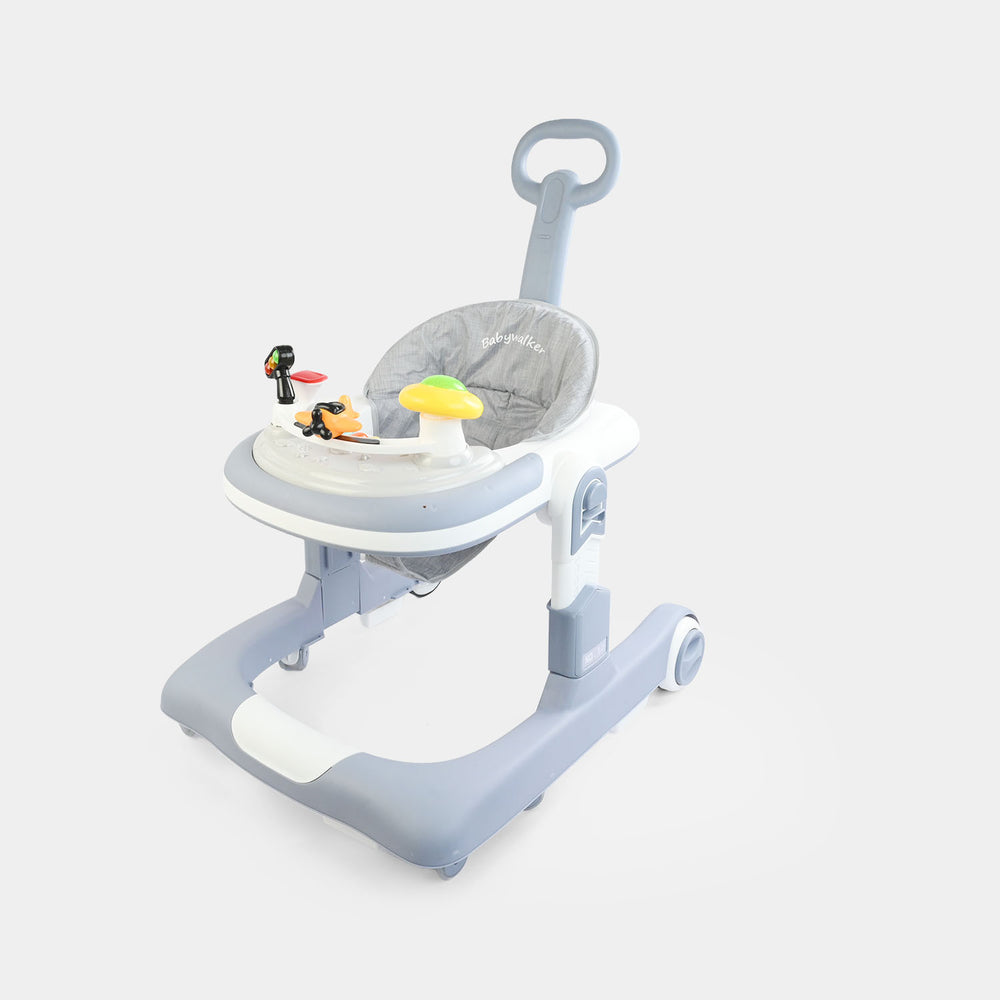 Baby Walker With Multi Function MT-816 Grey