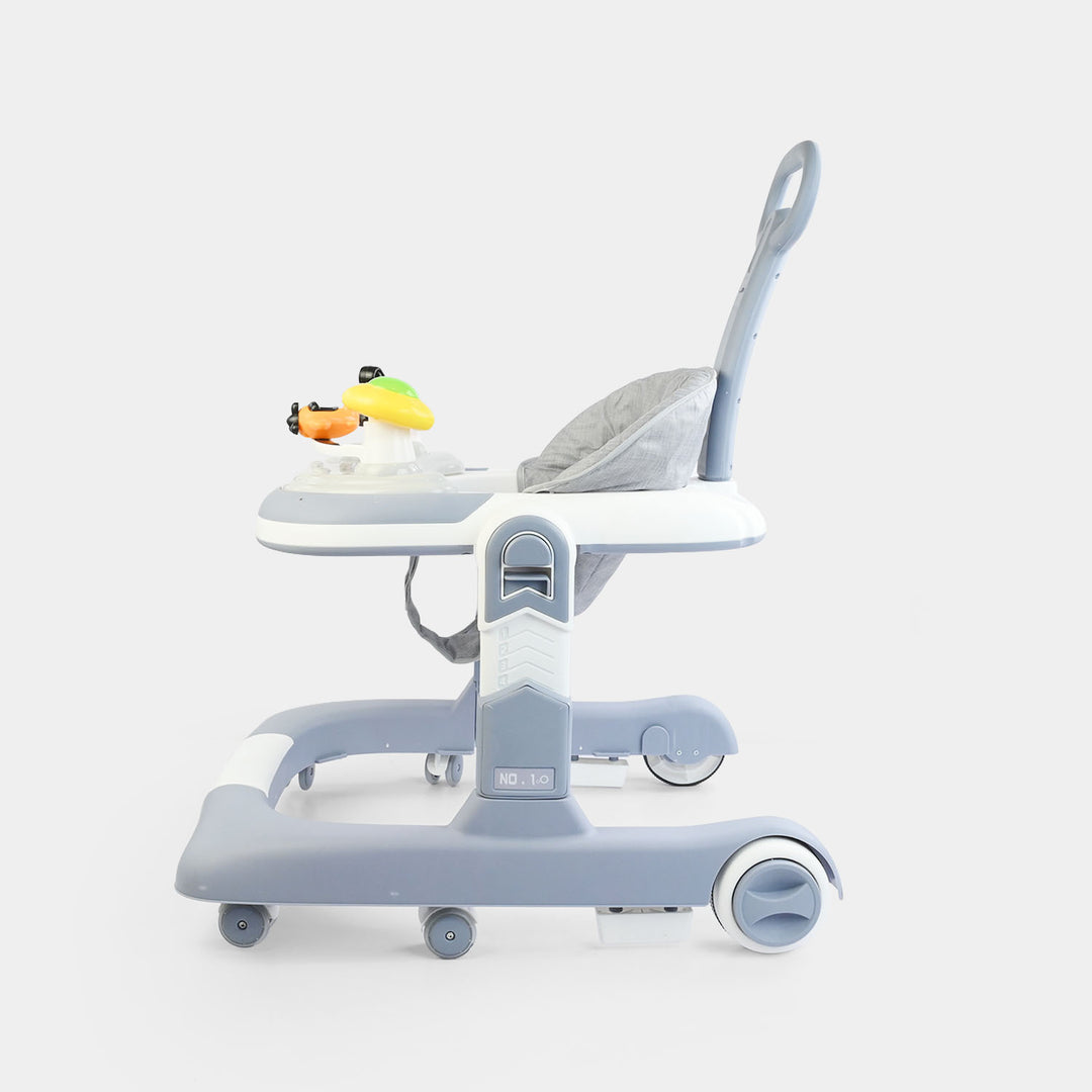 Baby Walker With Multi Function MT-816 Grey