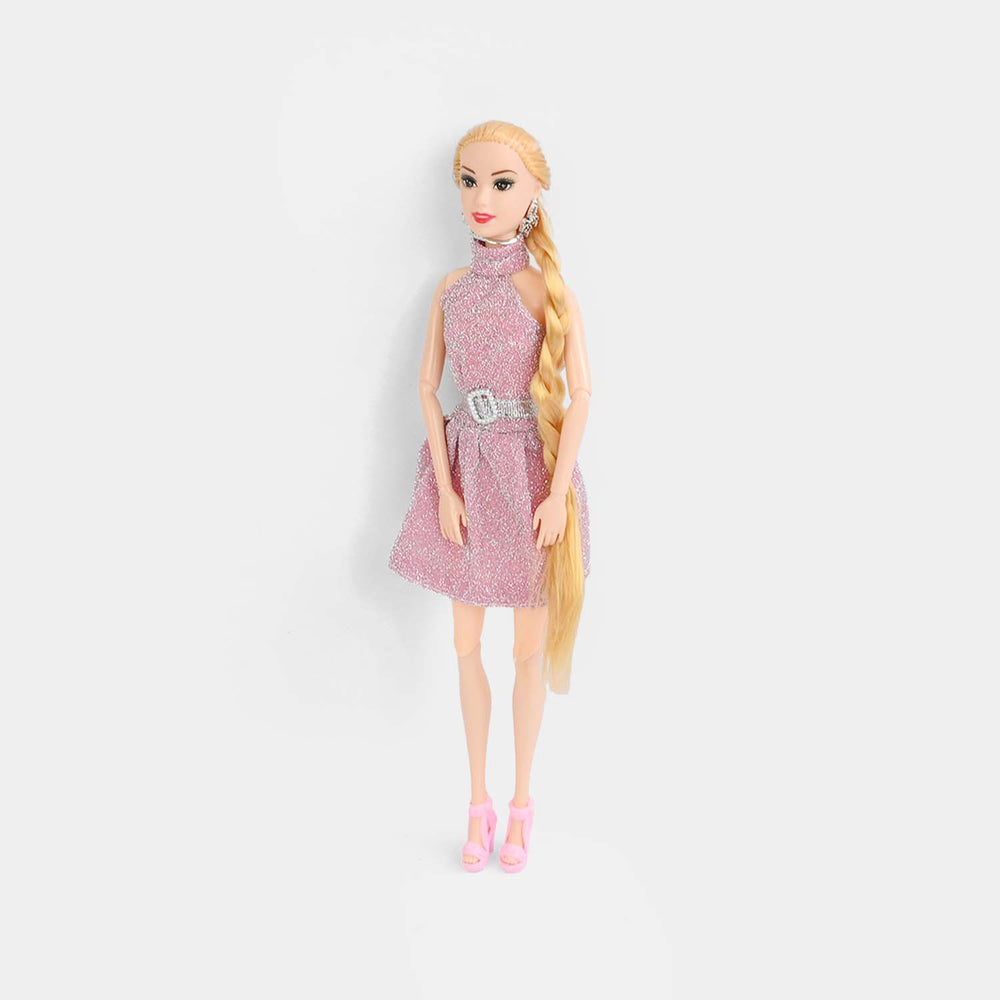 Fashion Doll With Stylish Dress