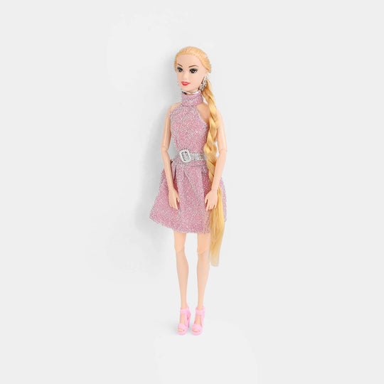 Fashion Doll With Stylish Dress
