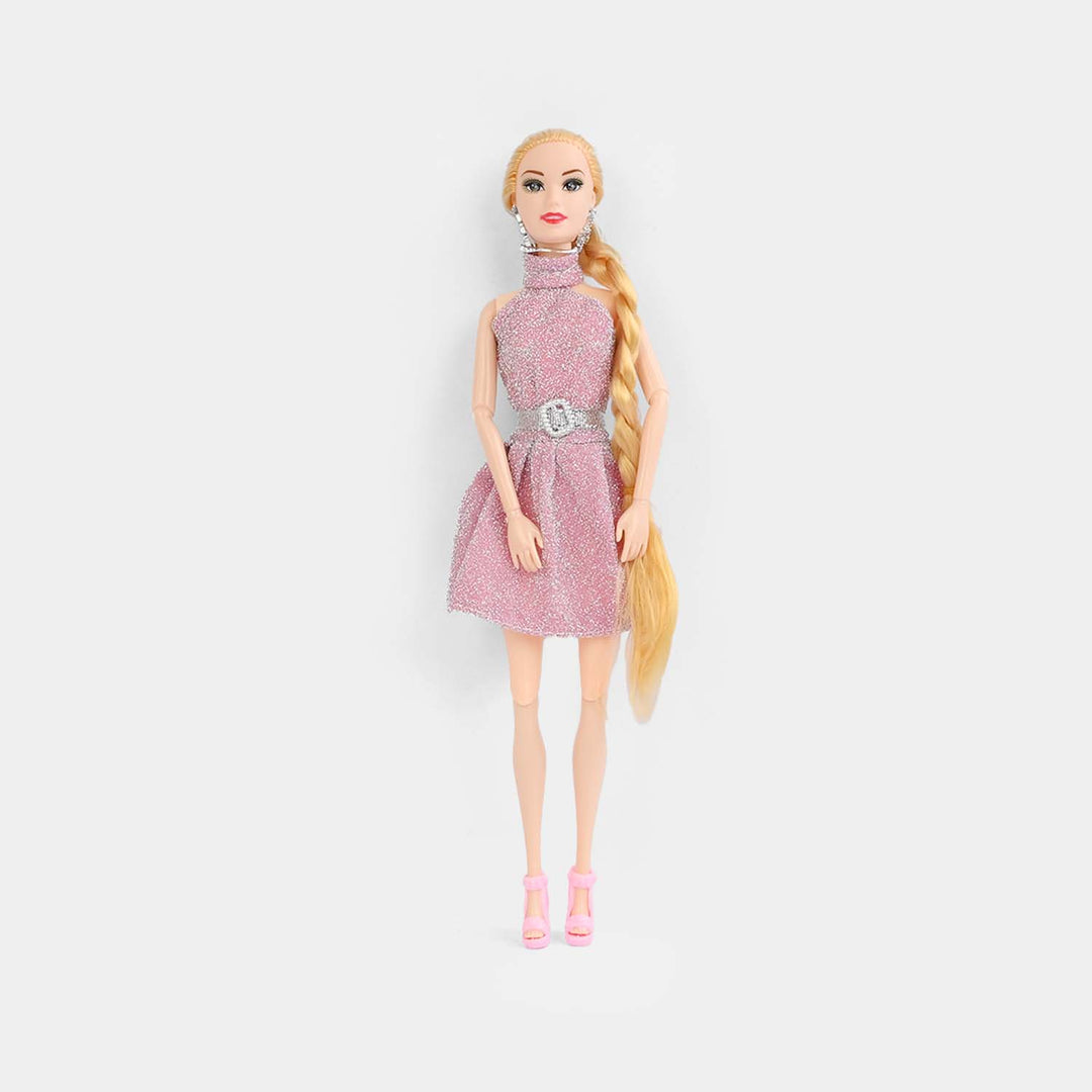 Fashion Doll With Stylish Dress