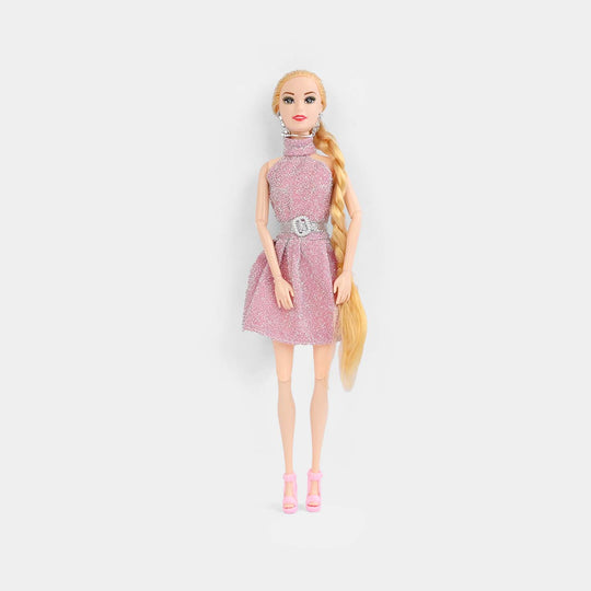 Fashion Doll With Stylish Dress