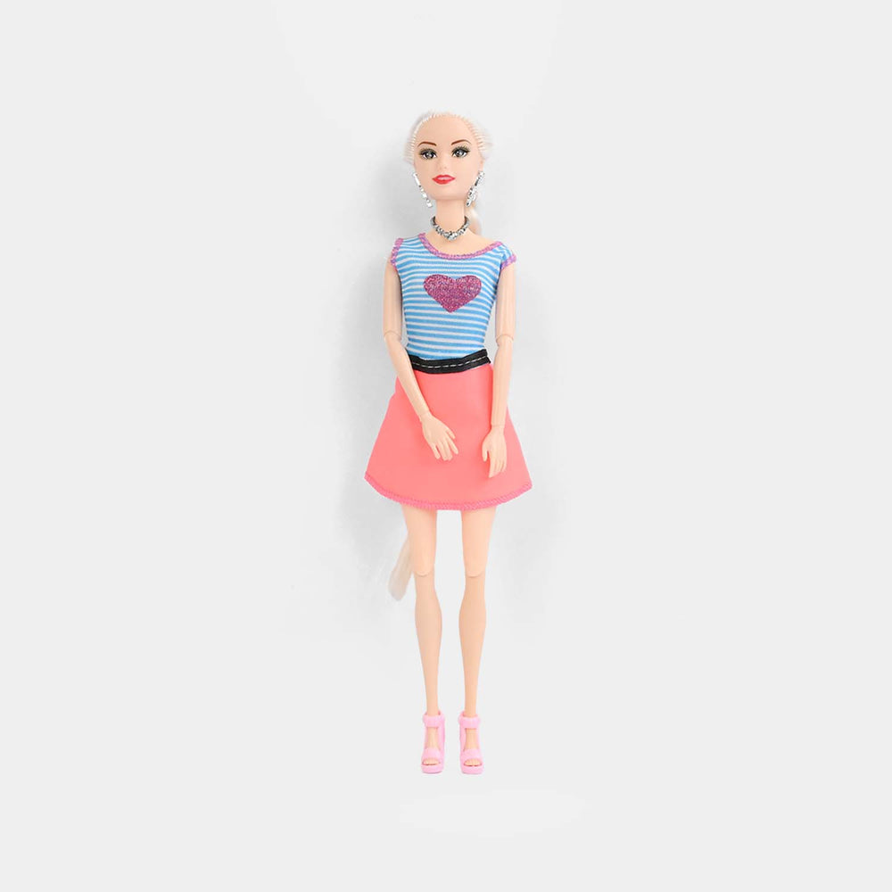 Fashion Doll With Stylish Dress