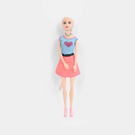 Fashion Doll With Stylish Dress