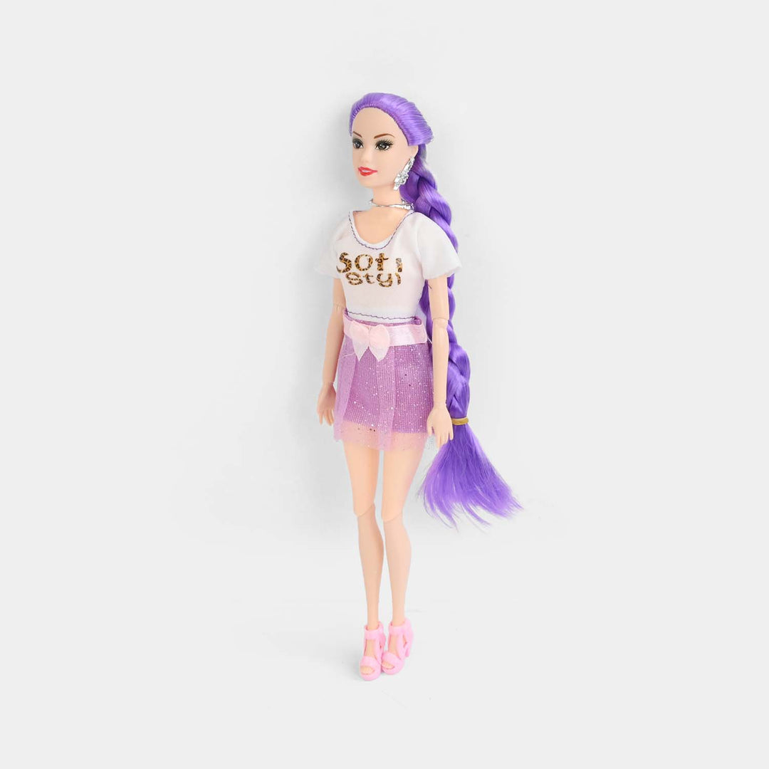 Fashion Doll With Stylish Dress