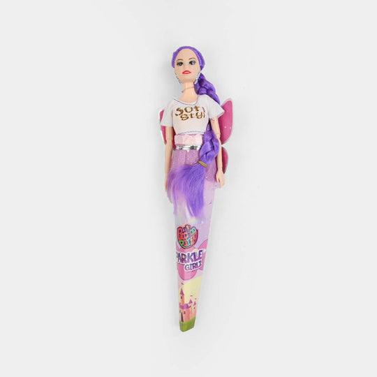 Fashion Doll With Stylish Dress