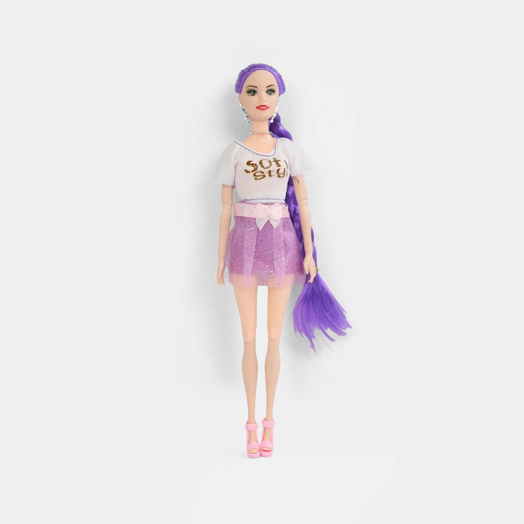 Fashion Doll With Stylish Dress
