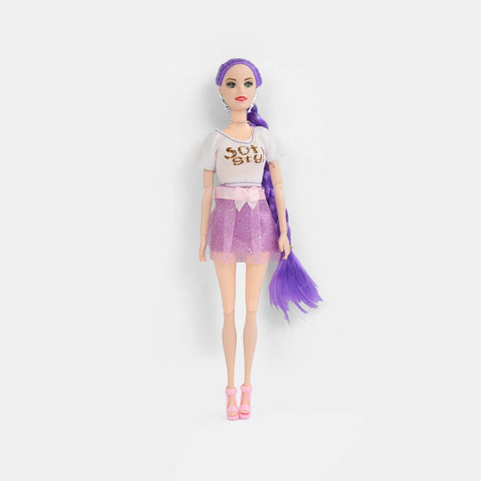 Fashion Doll With Stylish Dress