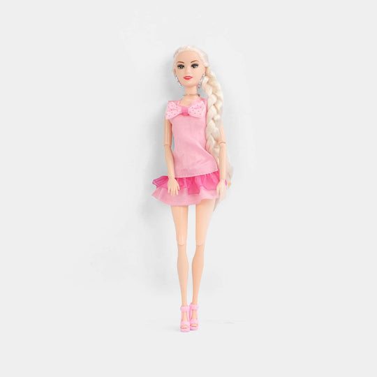 Fashion Doll With Stylish Dress