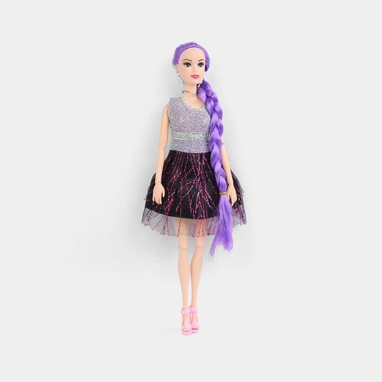 Fashion Doll With Stylish Dress