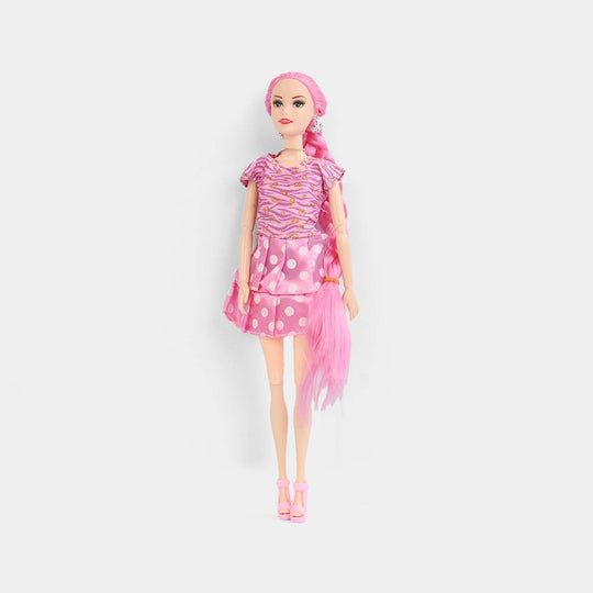 Fashion Doll With Stylish Dress