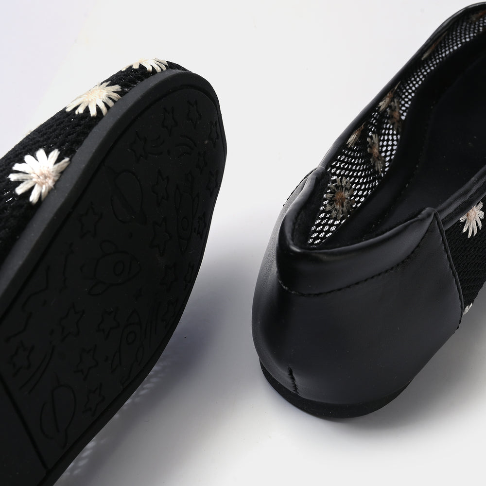 Girls Pumps BS-044-BLACK