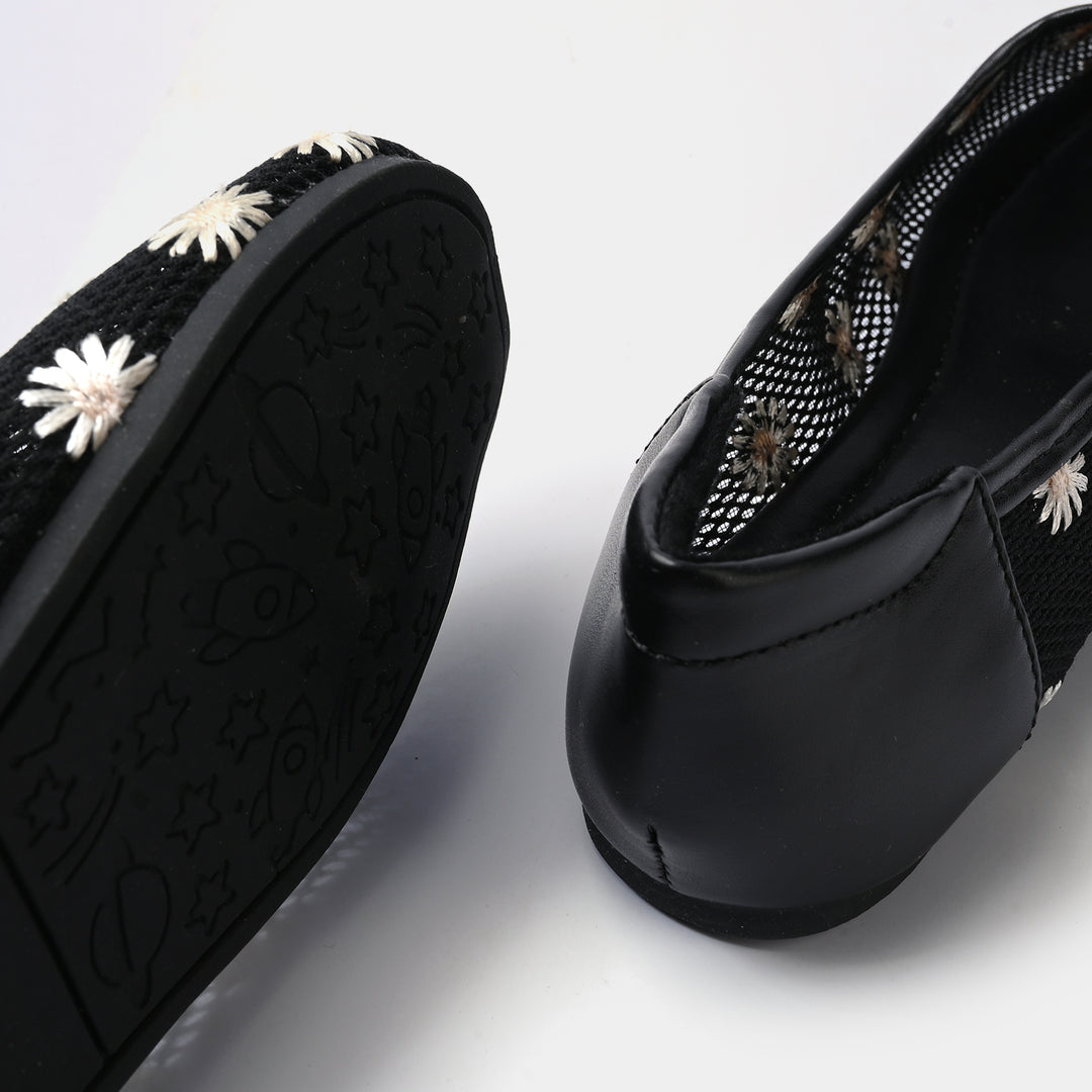 Girls Pumps BS-044-BLACK
