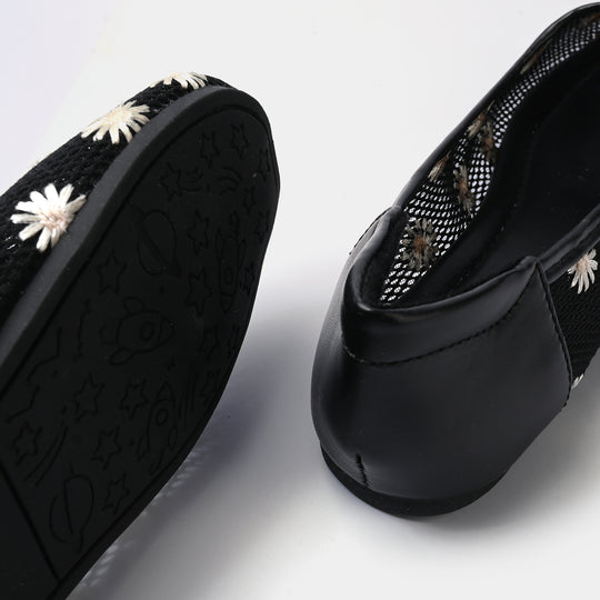 Girls Pumps BS-044-BLACK