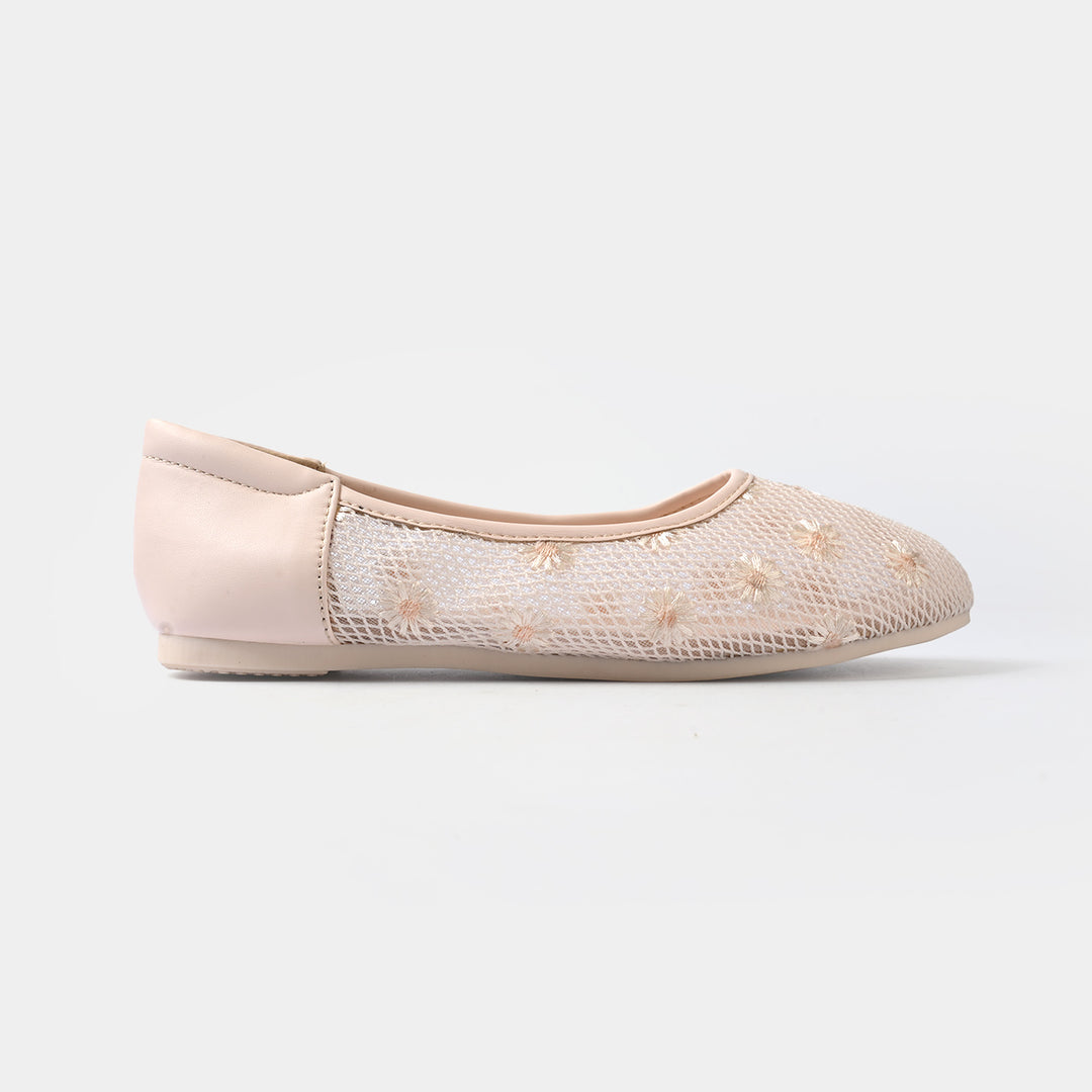 Girls Pumps BS-044-Fawn