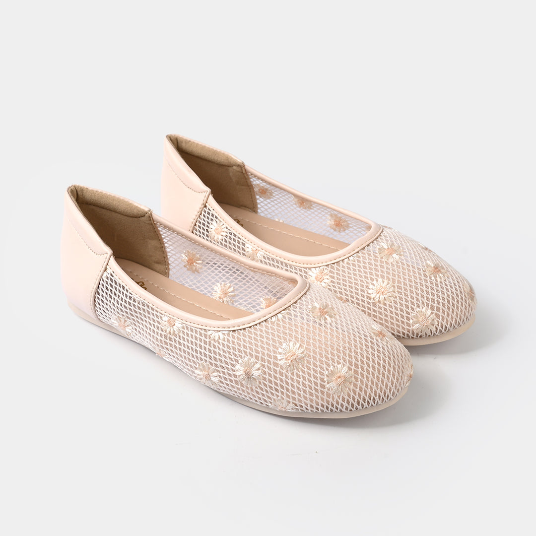 Girls Pumps BS-044-Fawn