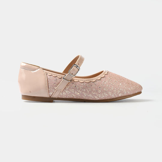 Girls Pumps BS-045-BEIGE