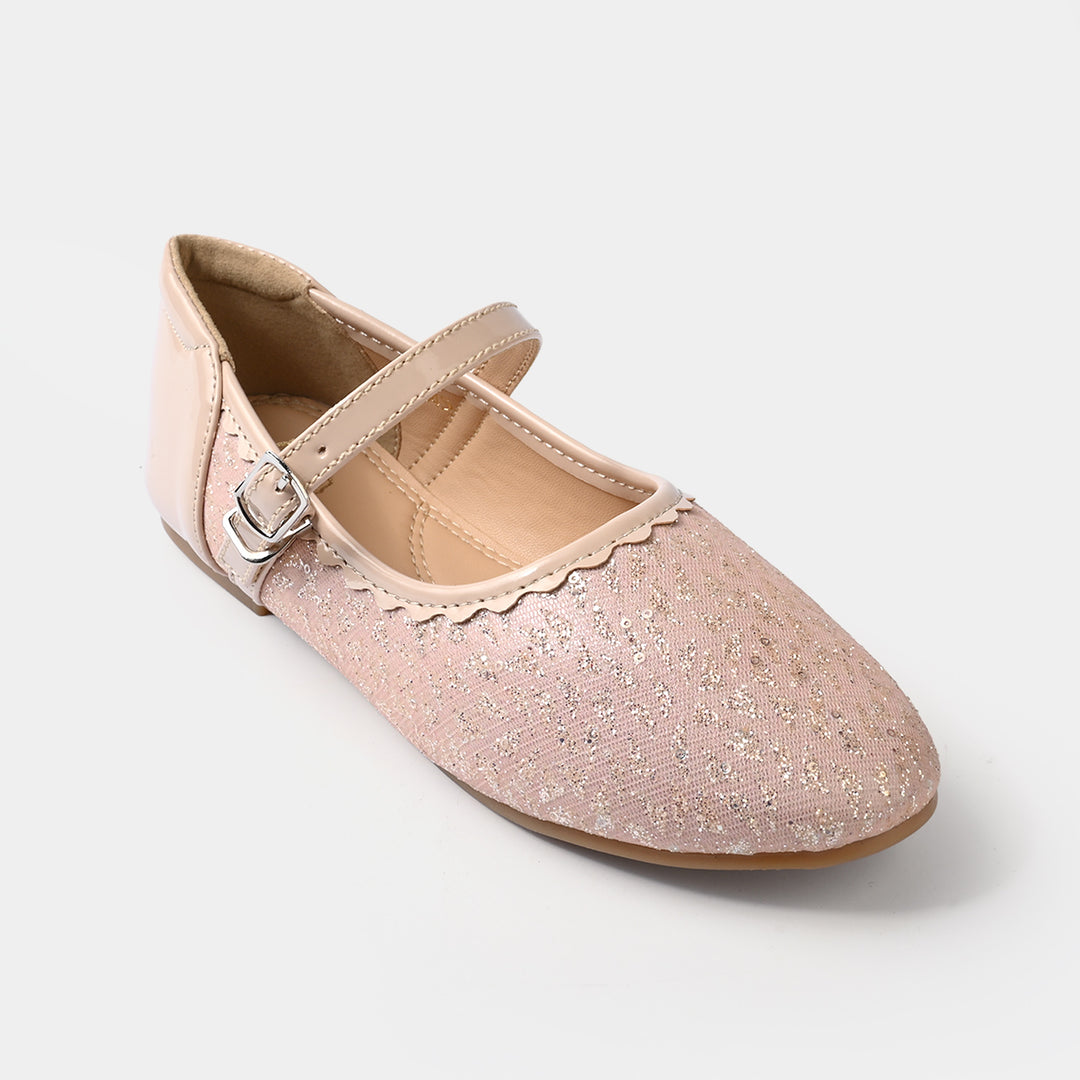 Girls Pumps BS-045-BEIGE