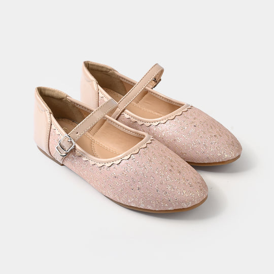 Girls Pumps BS-045-BEIGE