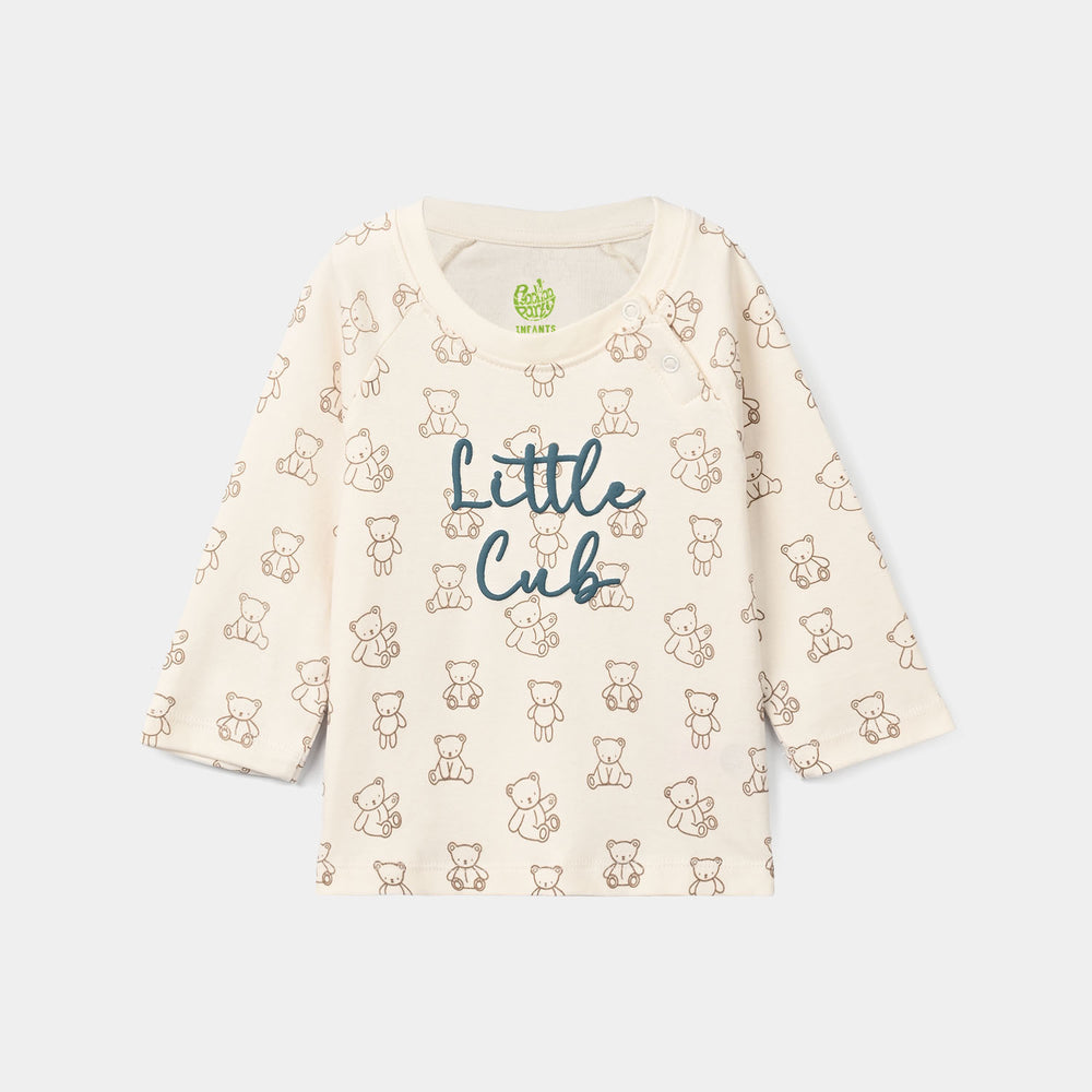 Infant Boys Cotton Interlock Knitted Suit Little Club