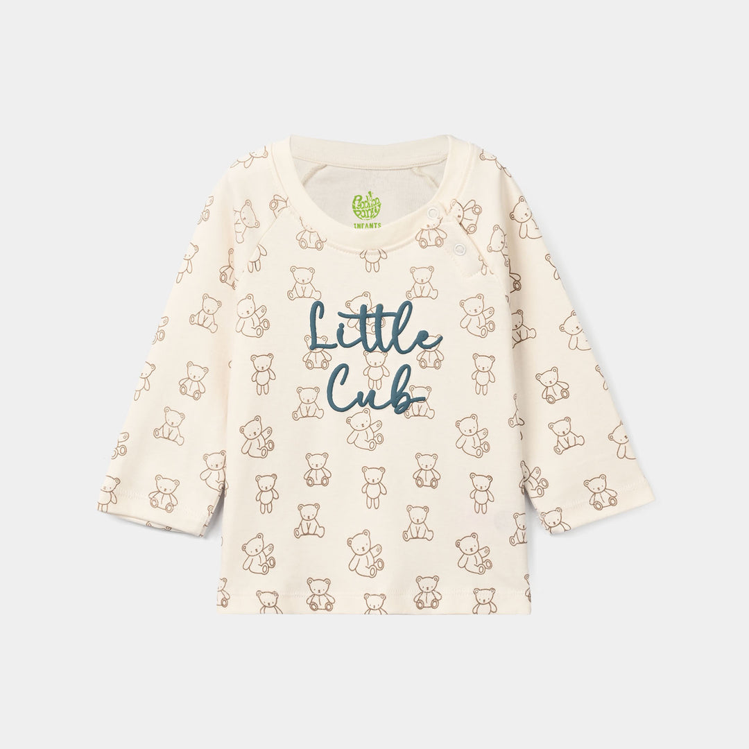 Infant Boys Cotton Interlock Knitted Suit Little Club