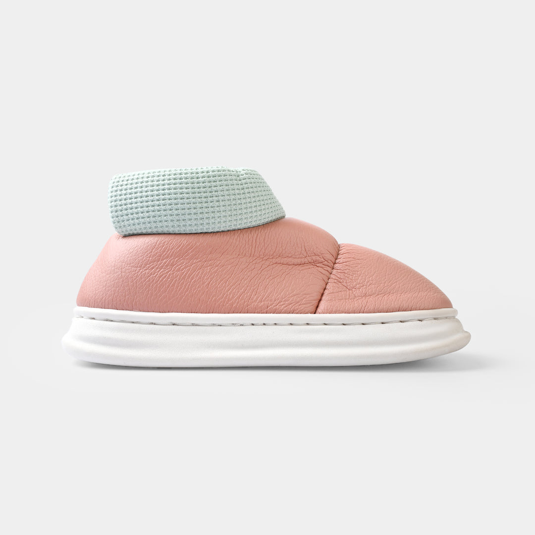 Girls Fur Slipper 1192-1-Pink