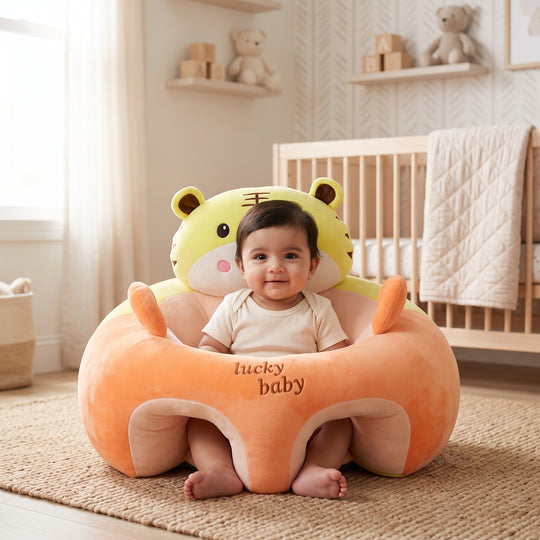 Tiger Baby Floor Seat/Support Sofa Seat - 6M+