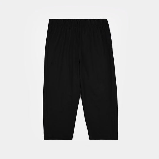 Boys Poly Cotton 2 Piece Suit (Blended) - Black